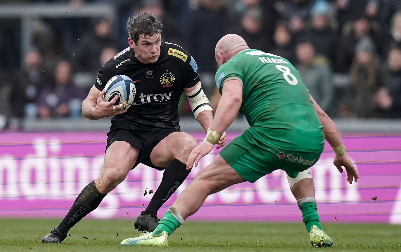 Ian Whitten Exeter Chiefs Poses After Editorial Stock Photo - Stock Image