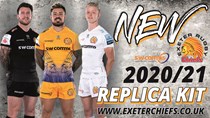 Exeter Rugby Chiefs 2020 Samurai away jersey shirt Size L