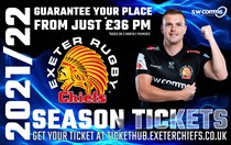 Exeter Chiefs Season Tickets 23/24