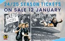 Exeter Chiefs 2024/25 Season Tickets Launch Date Confirmed