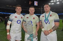 Trio help England to victory