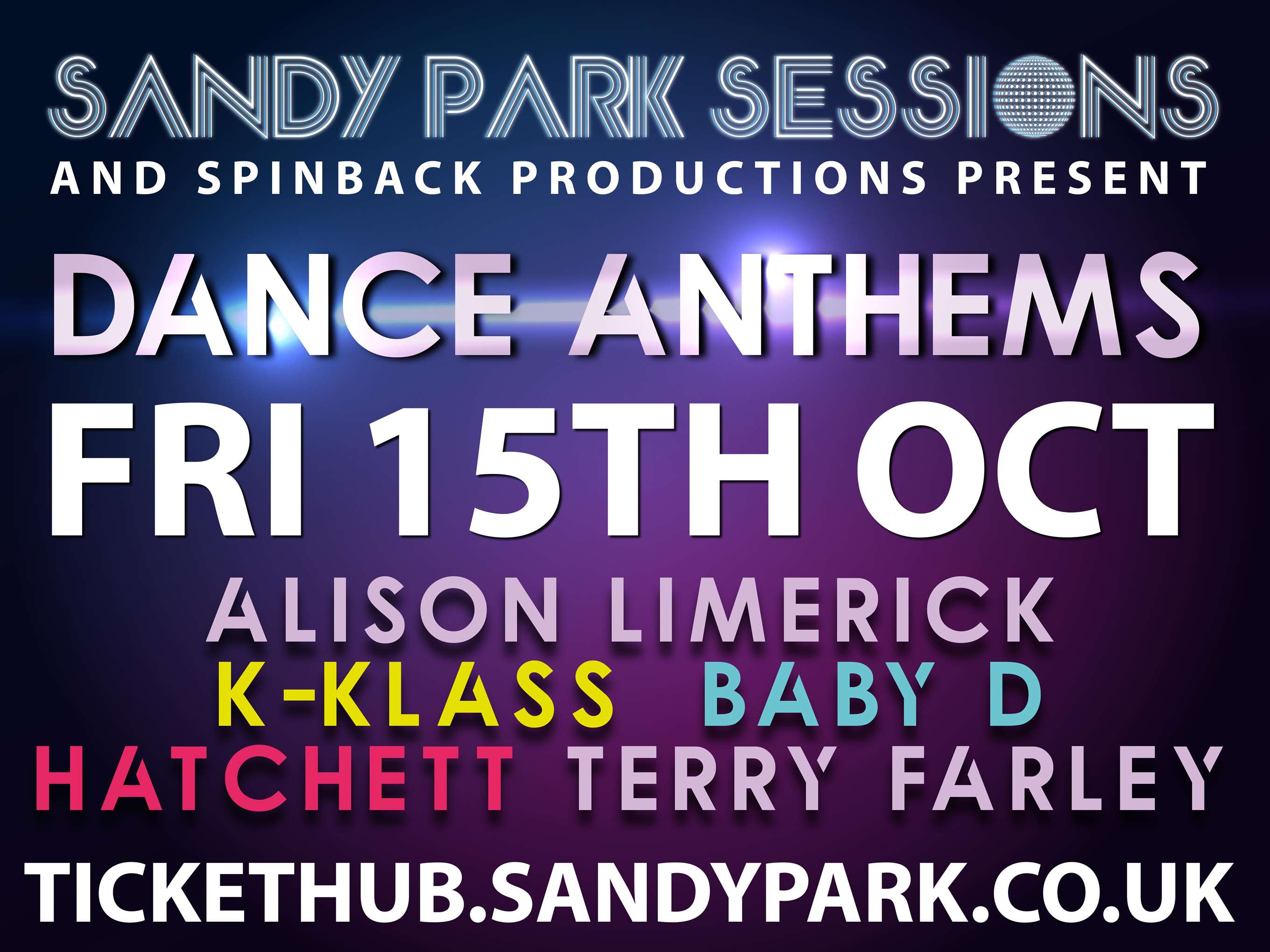 Sandy Park Events